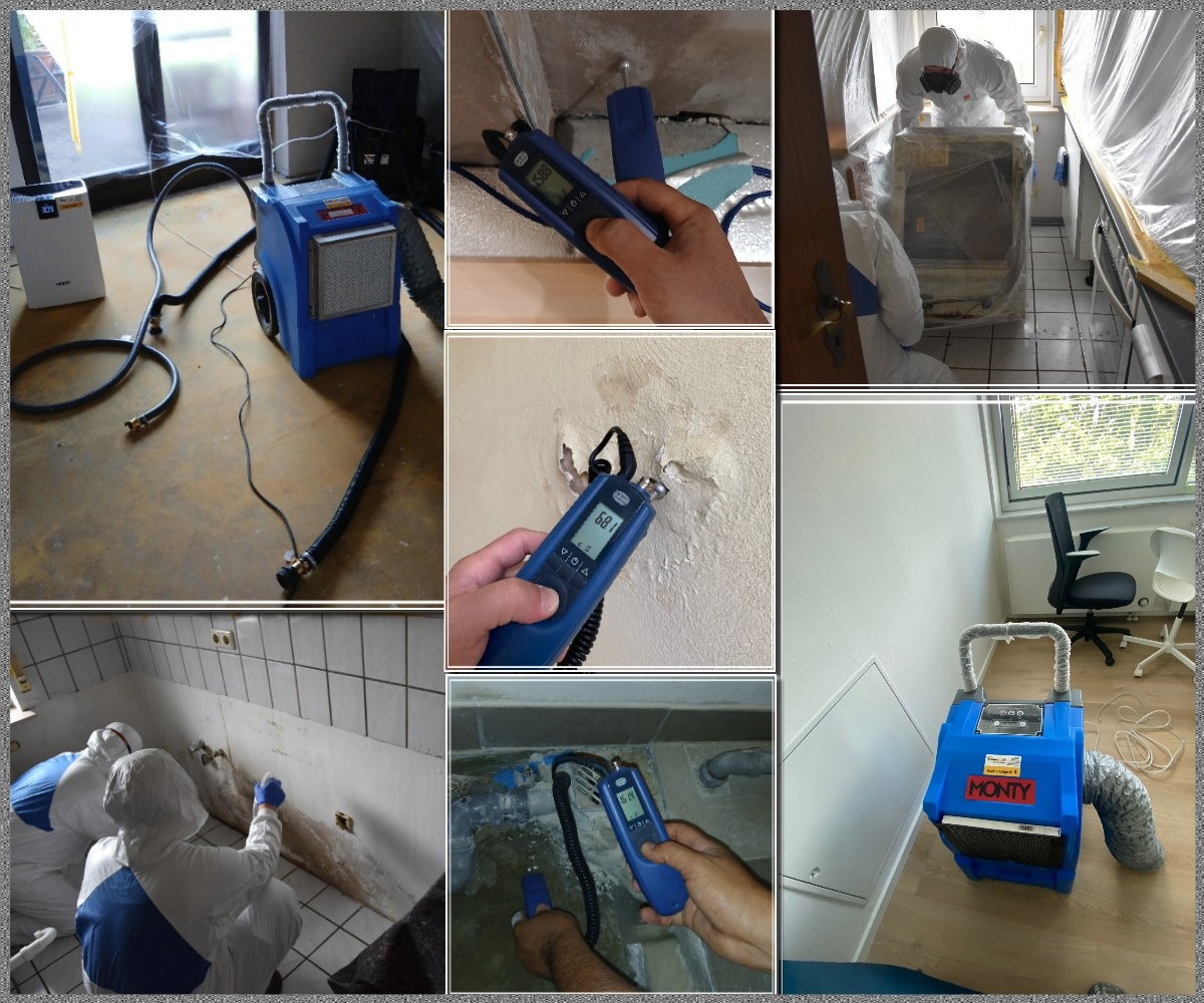 Wasserschaden Friedberg: Erstversorgung mit Absaugung und Trocknungstechnik